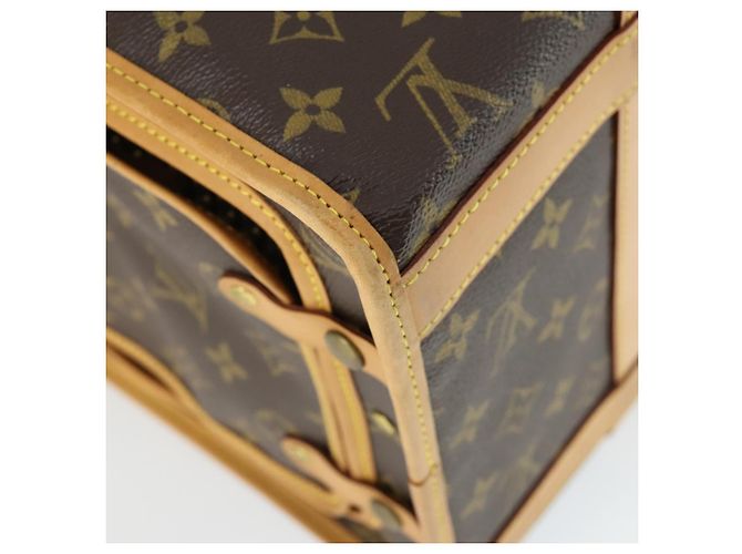 LOUIS VUITTON Sac Shan 40 Monogram pour animaux M42024 LV Auth ep12896 Monogramme - vue 13
