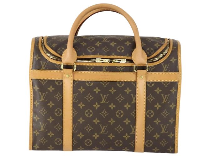 LOUIS VUITTON Sac Shan 40 Monogram pour animaux M42024 LV Auth ep12896 Monogramme - vue 2