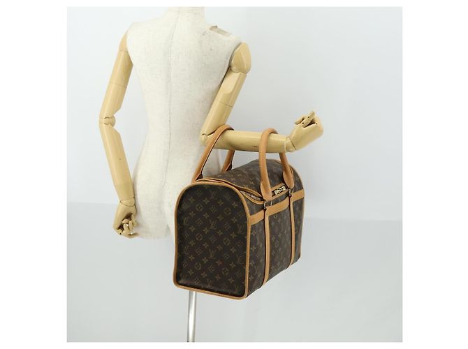 LOUIS VUITTON Sac Shan 40 Monogram pour animaux M42024 LV Auth ep12896 Monogramme - vue 21
