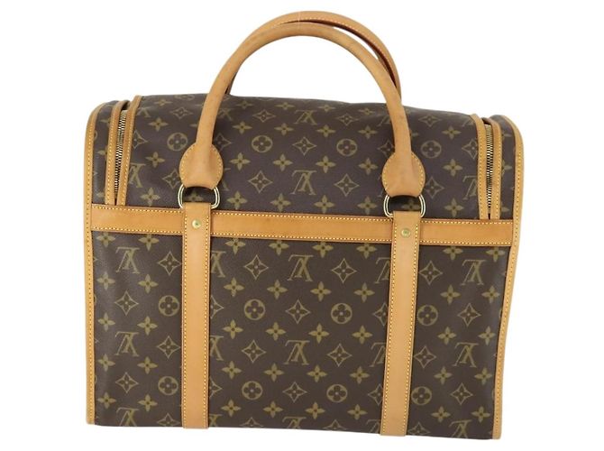 LOUIS VUITTON Sac Shan 40 Monogram pour animaux M42024 LV Auth ep12896 Monogramme - vue 3