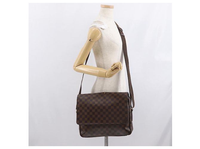 LOUIS VUITTON Damier Ebene Shelton MM Shoulder Bag N41149 LV Auth bs33154 - view 27