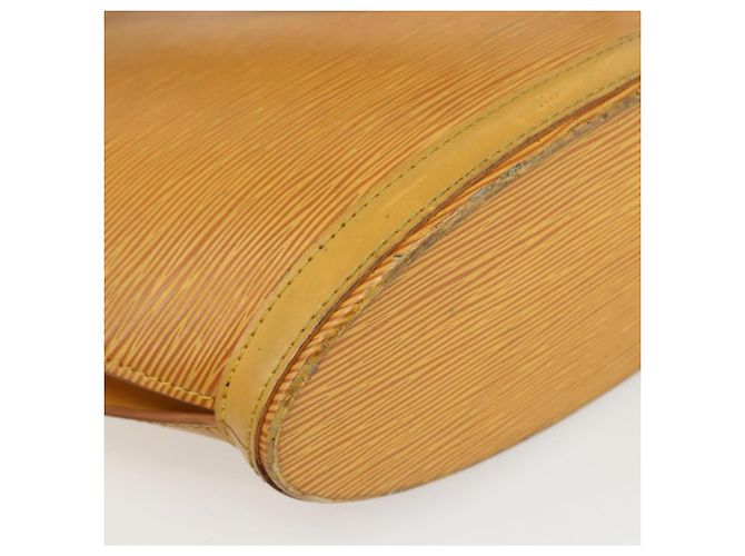 LOUIS VUITTON Borsa a Mano Epi Saint Jacques Gialla M52279 LV Auth 169774 Giallo - vista 11