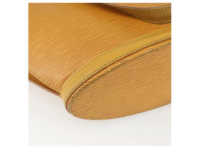 LOUIS VUITTON Borsa a Mano Epi Saint Jacques Gialla M52279 LV Auth 169774 Giallo - vista 13