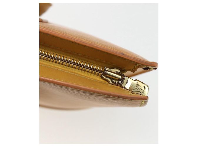 LOUIS VUITTON Borsa a Mano Epi Saint Jacques Gialla M52279 LV Auth 169774 Giallo - vista 14