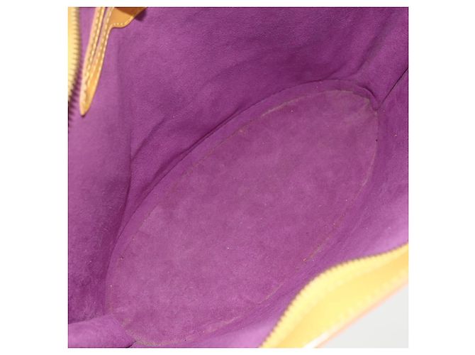 LOUIS VUITTON Borsa a Mano Epi Saint Jacques Gialla M52279 LV Auth 169774 Giallo - vista 16