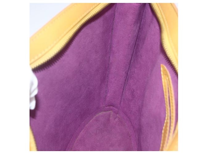 LOUIS VUITTON Borsa a Mano Epi Saint Jacques Gialla M52279 LV Auth 169774 Giallo - vista 18