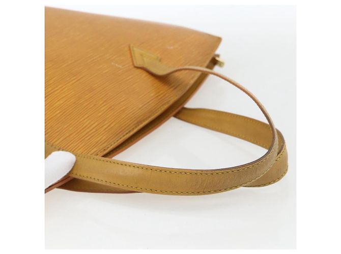 LOUIS VUITTON Borsa a Mano Epi Saint Jacques Gialla M52279 LV Auth 169774 Giallo - vista 7