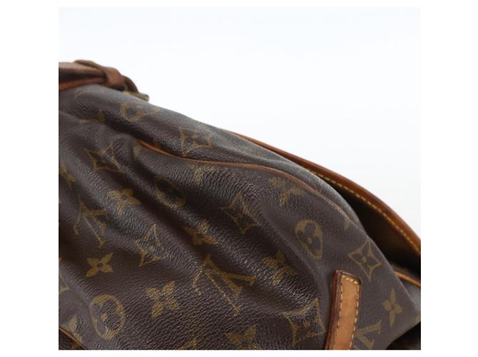 LOUIS VUITTON Borsa a Spalla Monogram Saumur 35 M42254 LV Auth ka2121 Monogramma - vista 12