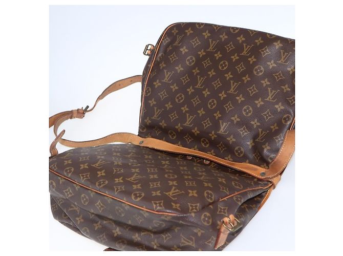 LOUIS VUITTON Borsa a Spalla Monogram Saumur 35 M42254 LV Auth ka2121 Monogramma - vista 16