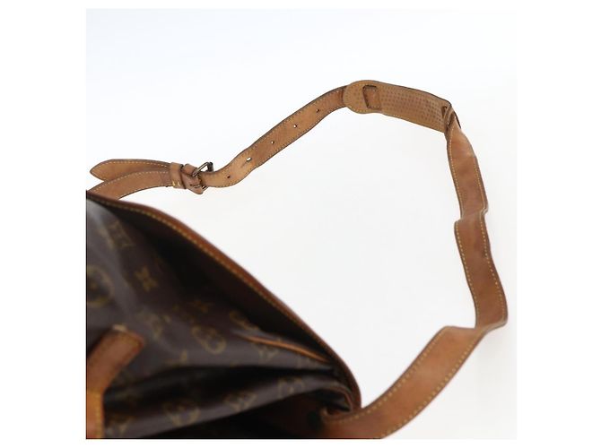 LOUIS VUITTON Borsa a Spalla Monogram Saumur 35 M42254 LV Auth ka2121 Monogramma - vista 8