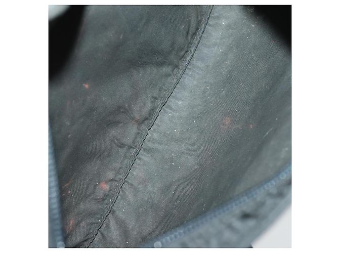 Borsa a Spalla PRADA Nylon Nero Argento Autentica 169103 - vista 16