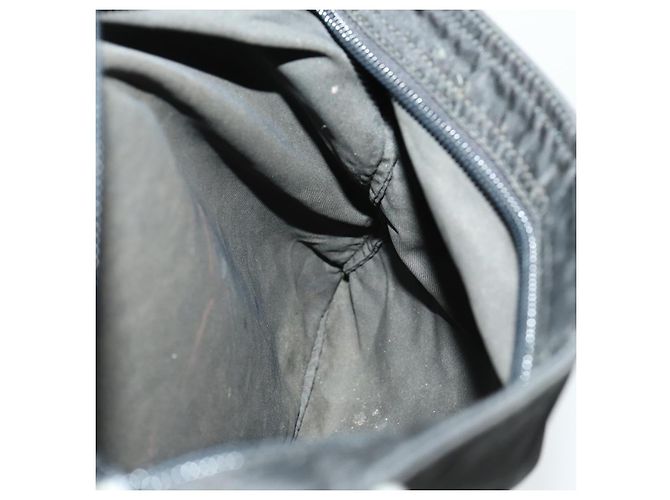 Borsa a Spalla PRADA Nylon Nero Argento Autentica 169103 - vista 17