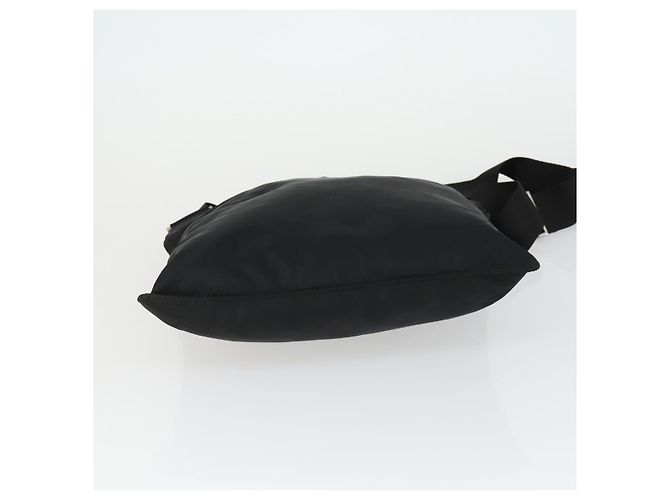 Borsa a Spalla PRADA Nylon Nero Argento Autentica 169103 - vista 9
