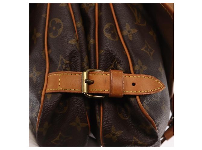 LOUIS VUITTON Borsa a Spalla Monogram Saumur 30 M42256 LV Auth am10631 Monogramma - vista 14
