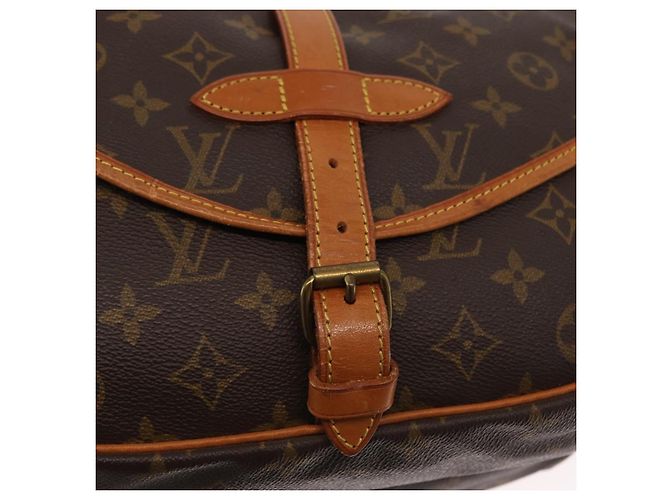 LOUIS VUITTON Borsa a Spalla Monogram Saumur 30 M42256 LV Auth am10631 Monogramma - vista 15