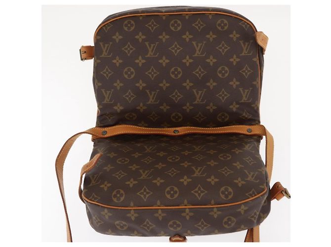 LOUIS VUITTON Borsa a Spalla Monogram Saumur 30 M42256 LV Auth am10631 Monogramma - vista 17