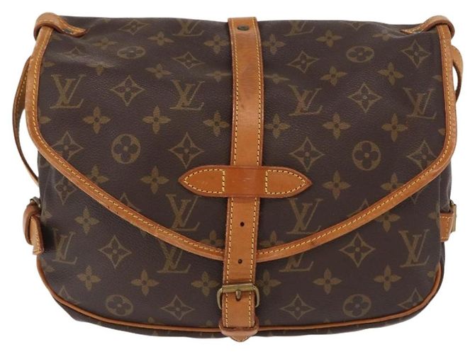 LOUIS VUITTON Borsa a Spalla Monogram Saumur 30 M42256 LV Auth am10631 Monogramma - vista 2