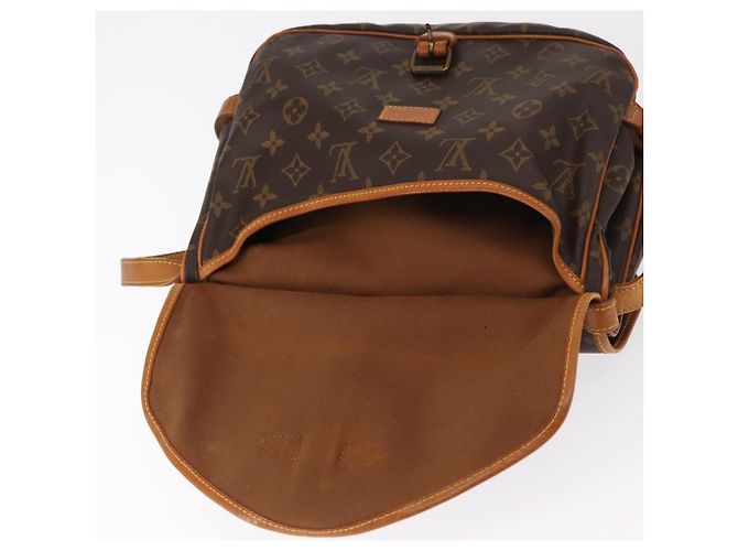 LOUIS VUITTON Borsa a Spalla Monogram Saumur 30 M42256 LV Auth am10631 Monogramma - vista 20
