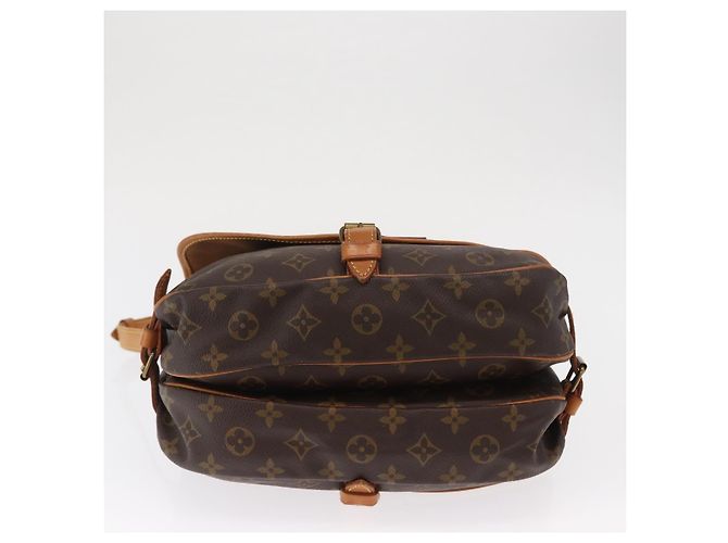 LOUIS VUITTON Borsa a Spalla Monogram Saumur 30 M42256 LV Auth am10631 Monogramma - vista 9