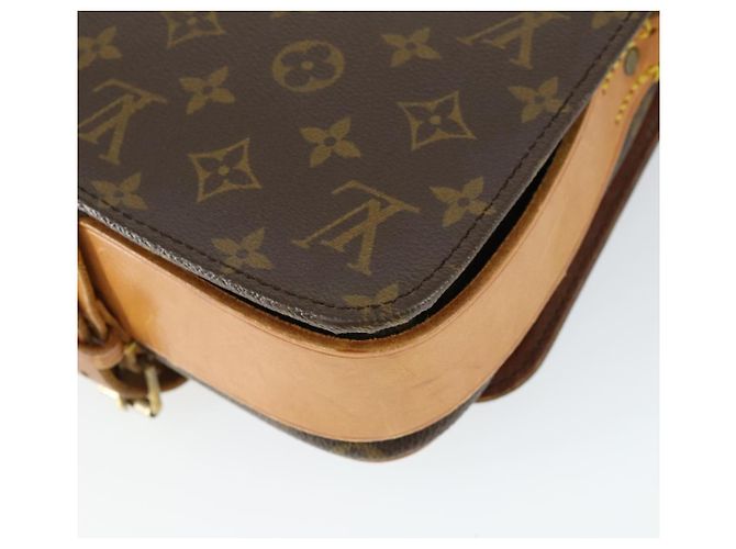 LOUIS VUITTON Monogram Cartouchiere MM Shoulder Bag M51253 LV Auth BA10177 - view 12