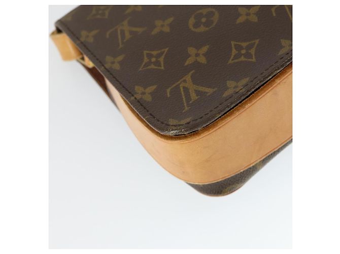 LOUIS VUITTON Monogram Cartouchiere MM Shoulder Bag M51253 LV Auth BA10177 - view 13