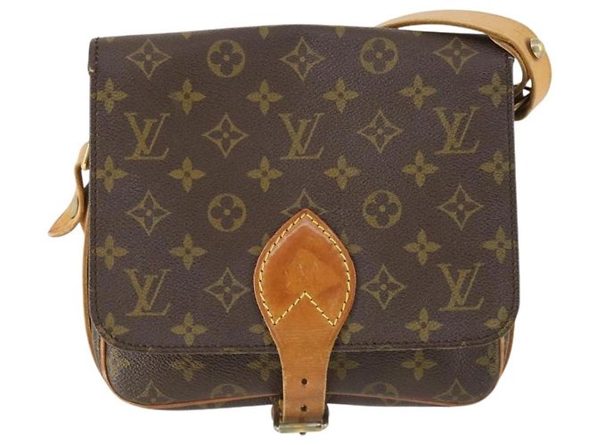 LOUIS VUITTON Monogram Cartouchiere MM Shoulder Bag M51253 LV Auth BA10177 - view 2
