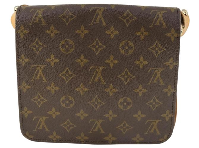 LOUIS VUITTON Monogram Cartouchiere MM Shoulder Bag M51253 LV Auth BA10177 - view 3