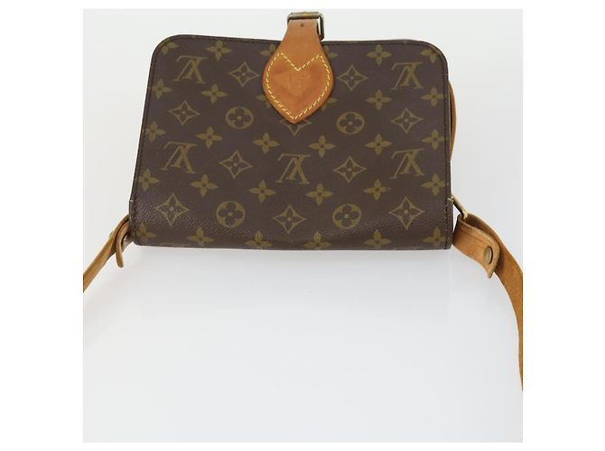 LOUIS VUITTON Monogram Cartouchiere MM Shoulder Bag M51253 LV Auth BA10177 - view 6