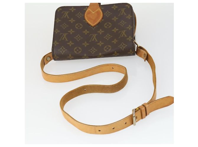 LOUIS VUITTON Monogram Cartouchiere MM Shoulder Bag M51253 LV Auth BA10177 - view 7