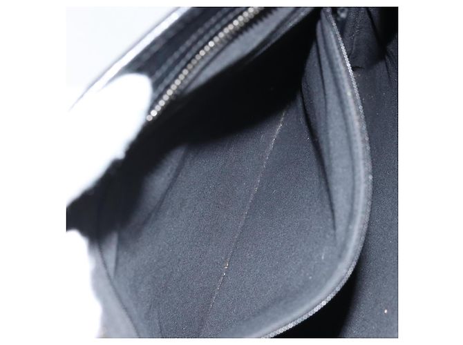 Borsa a Spalla GG Canvas Gucci Nera Argento 113013 Auth 170306 Nero - vista 21