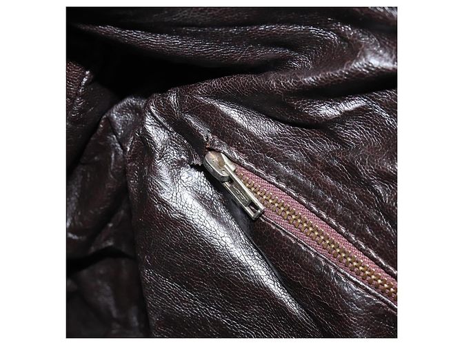 Céline Borsa a mano in tela Macadam C di CELINE con motivo carrozza, marrone e oro, autentica gh1632 - vista 21