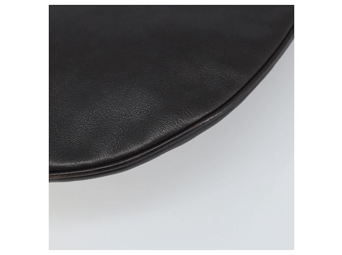 Borsa a Spalla GG Canvas Gucci Nera Argento 001 1206 Auth ep13300 Nero - vista 10