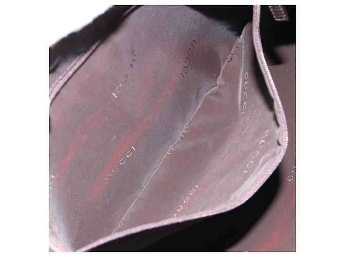 Borsa a Spalla GG Canvas Gucci Nera Argento 001 1206 Auth ep13300 Nero - vista 21