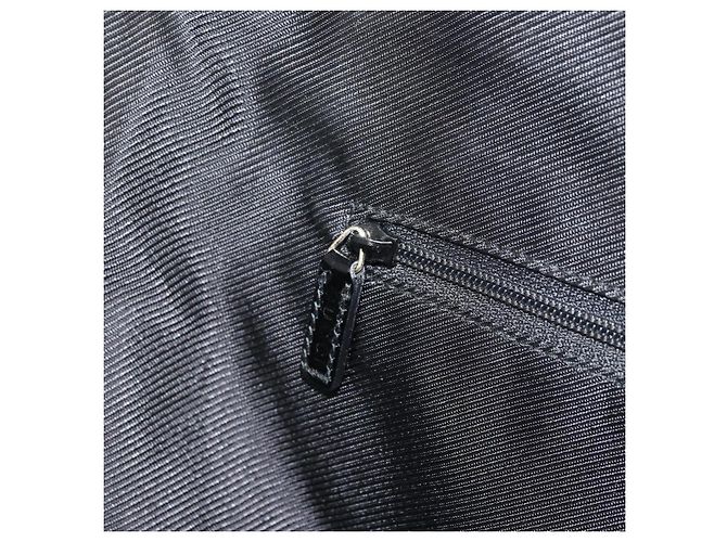 Bolso Tote GG Canvas Gucci Negro Dorado 002 1122 3444 Auth 170298 - vista 19