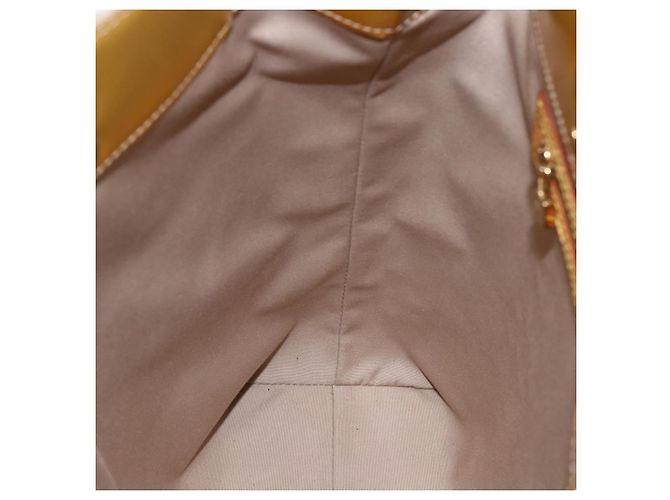 LOUIS VUITTON Monogram Vernis Reade MM Borsa a Mano Beige M91141 LV Auth ka2015 - vista 19