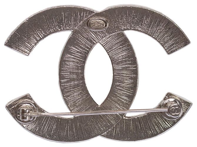 Joyas CHANEL CC en Cristal Plata - 102801 - vista 4