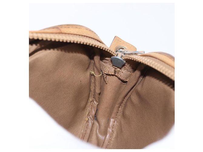 Céline Borsa a Spalla in Tela Macadam CELINE PVC Beige Auth bs33070 - vista 17