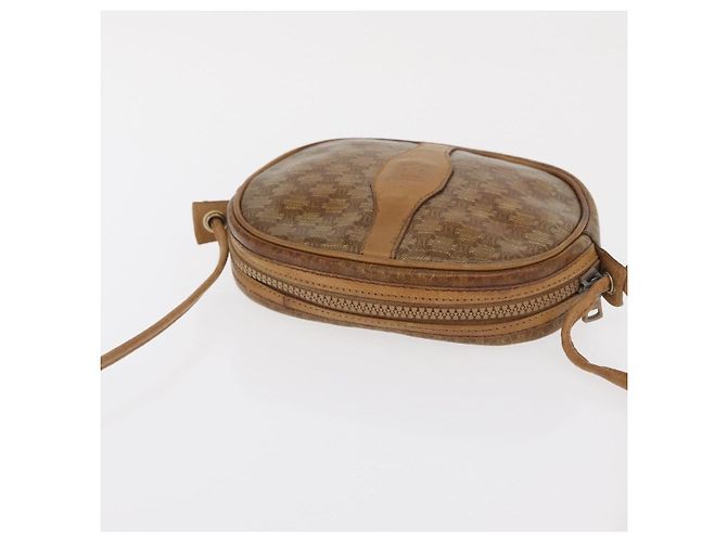 Céline Borsa a Spalla in Tela Macadam CELINE PVC Beige Auth bs33070 - vista 6