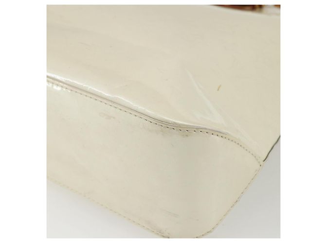 LOUIS VUITTON Sac à épaule Brentwood Monogram Vernis Perle M91512 LV Auth 170681 - vue 14