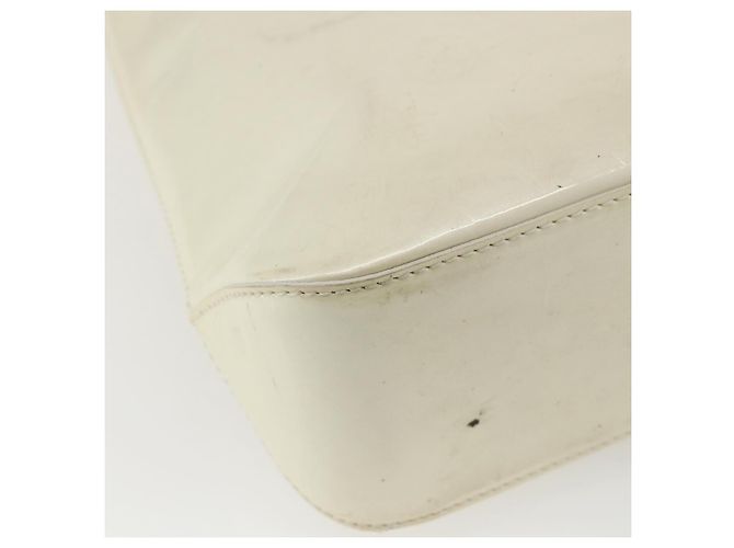 LOUIS VUITTON Sac à épaule Brentwood Monogram Vernis Perle M91512 LV Auth 170681 - vue 15