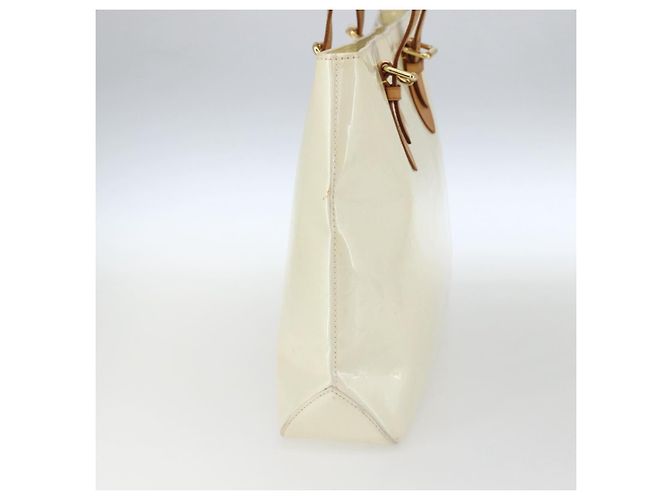 LOUIS VUITTON Sac à épaule Brentwood Monogram Vernis Perle M91512 LV Auth 170681 - vue 4