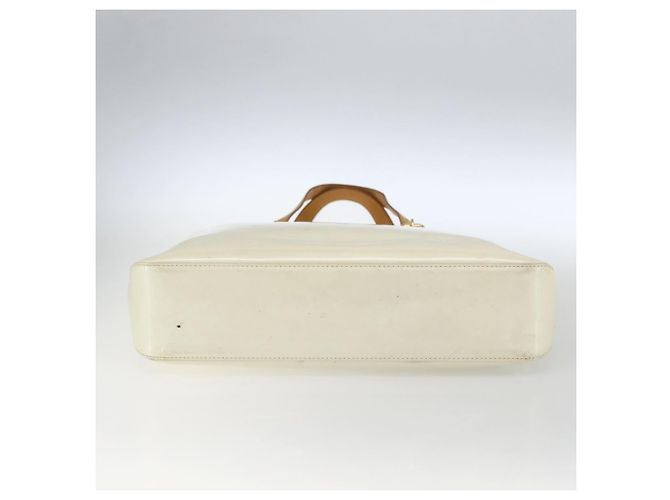 LOUIS VUITTON Sac à épaule Brentwood Monogram Vernis Perle M91512 LV Auth 170681 - vue 5