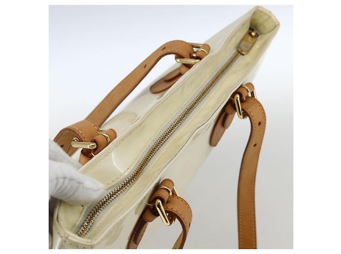 LOUIS VUITTON Sac à épaule Brentwood Monogram Vernis Perle M91512 LV Auth 170681 - vue 6
