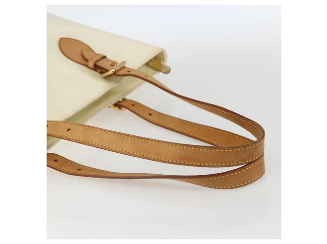 LOUIS VUITTON Sac à épaule Brentwood Monogram Vernis Perle M91512 LV Auth 170681 - vue 7