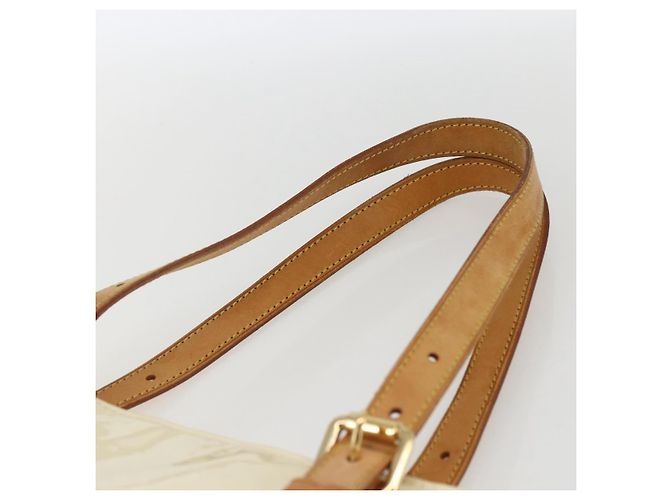 LOUIS VUITTON Sac à épaule Brentwood Monogram Vernis Perle M91512 LV Auth 170681 - vue 8