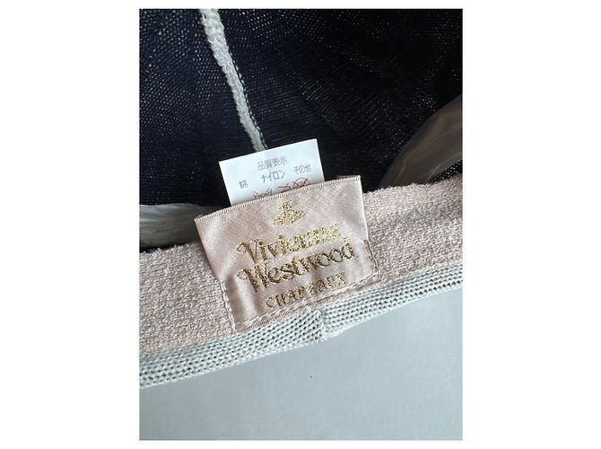 Vintage Vivienne Westwood Barret Nero Bianco M - vista 5