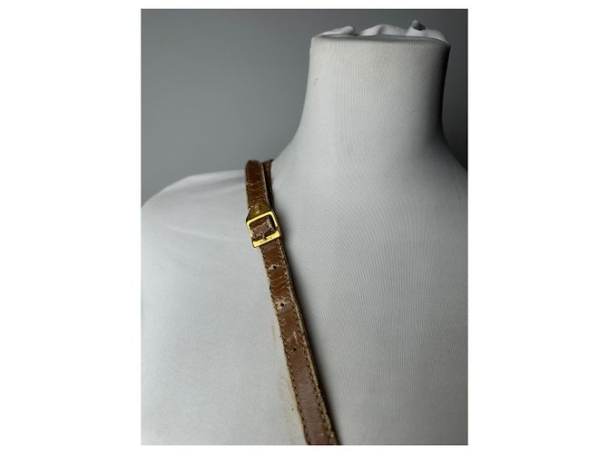 Vintage Loewe Madrid Leder Monogramm Tasche camelbraun - Ansicht 15