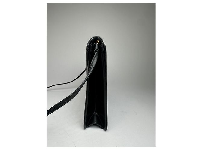 Vintage Givenchy Leder Umhängetasche Schwarz - Ansicht 4
