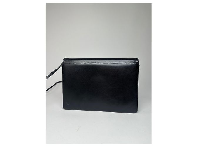 Vintage Givenchy Leder Umhängetasche Schwarz - Ansicht 5