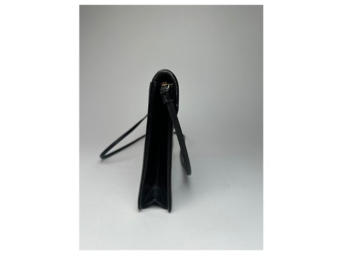 Vintage Givenchy Leder Umhängetasche Schwarz - Ansicht 6